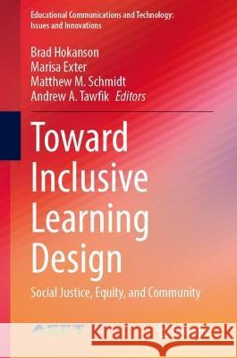 Toward Inclusive Learning Design  9783031376962 Springer Nature Switzerland - książka