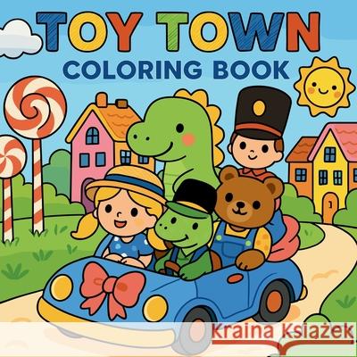 Town Toy - Coloring Book Chris Martin 9789188098559 Chris Martin - książka
