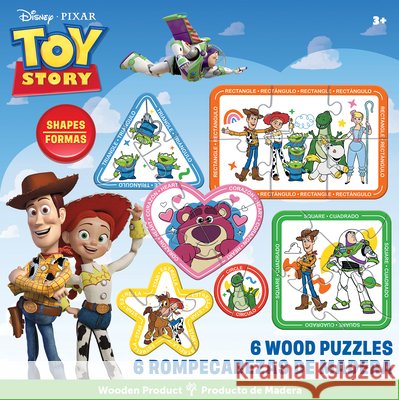 Toy Story 6 Pack Puzzles Masterpieces 0705988126352 Masterpiece Records - książka