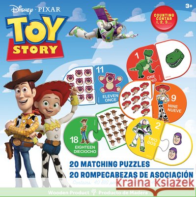 Toy Story Matching Puzzes Masterpieces 0705988126420 Masterpiece Records - książka