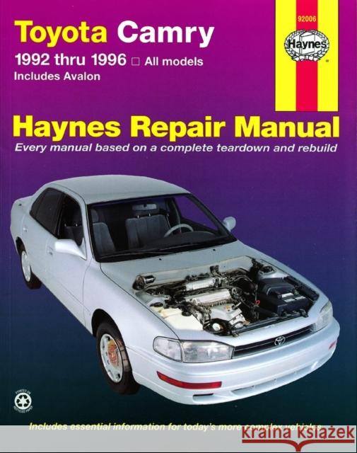 Toyota Camry & Avalon (92 - 96) J. H. Haynes 9781563923517 Haynes Manuals - książka