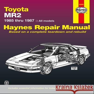 Toyota Mr2, 1985-1987: All Models J. H. Haynes Mike Stubblefield 9781850103394 Haynes Publications - książka