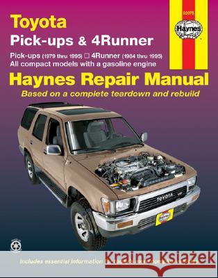 Toyota Pickups and 4-Runner, 1979-1995 John B. Raffa John Haynes Chilton 9781563921513 Delmar Thomson Learning - książka