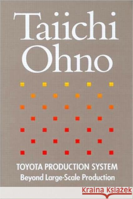Toyota Production System Ohno, Taiichi 9780915299140 Taylor & Francis Inc - książka