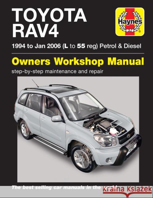 Toyota RAV4 Petrol & Diesel (94 - Jan 06) L to 55: 94-06 Haynes Publishing 9781785210181 Haynes Publishing Group - książka