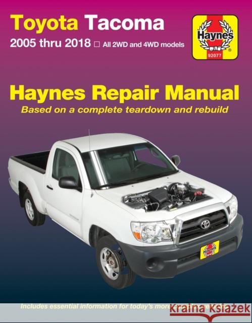 Toyota Tacoma 2006 Thru 2018 Haynes Repair Manual Haynes Publishing 9781620923375 Haynes Manuals Inc - książka
