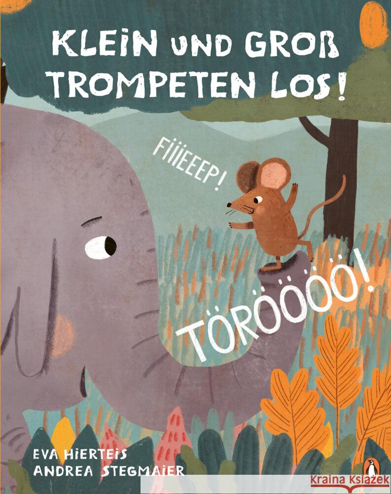 TÖRÖÖÖÖ! FIIIEEEP! Klein und Groß trompeten los! Hierteis, Eva 9783328303268 Penguin Junior - książka