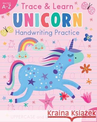 Trace & Learn Handwriting Practice: Unicorn Insight Kids 9781647223090 Iseek - książka