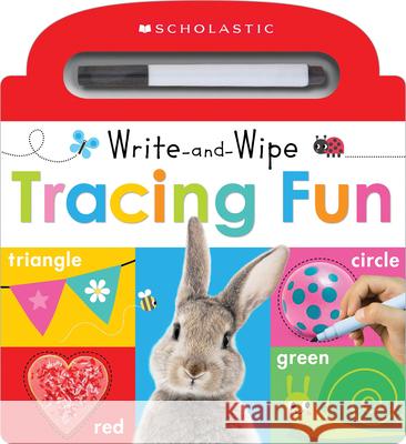 Tracing Fun: Scholastic Early Learners (Write and Wipe) Scholastic 9781338828559 Cartwheel Books - książka