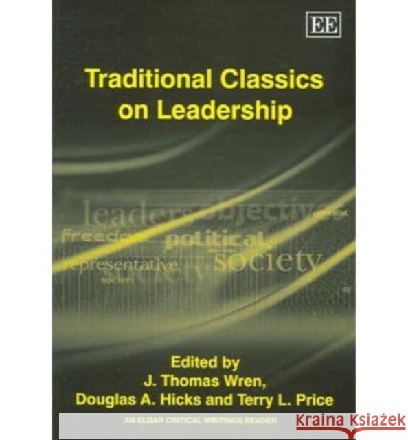 Traditional Classics on Leadership  9781843761518 Edward Elgar Publishing Ltd - książka