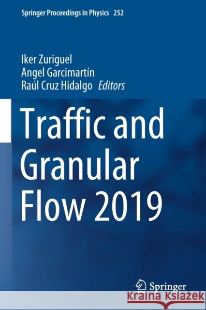Traffic and Granular Flow 2019 Iker Zuriguel Angel Garcimart 9783030559755 Springer - książka