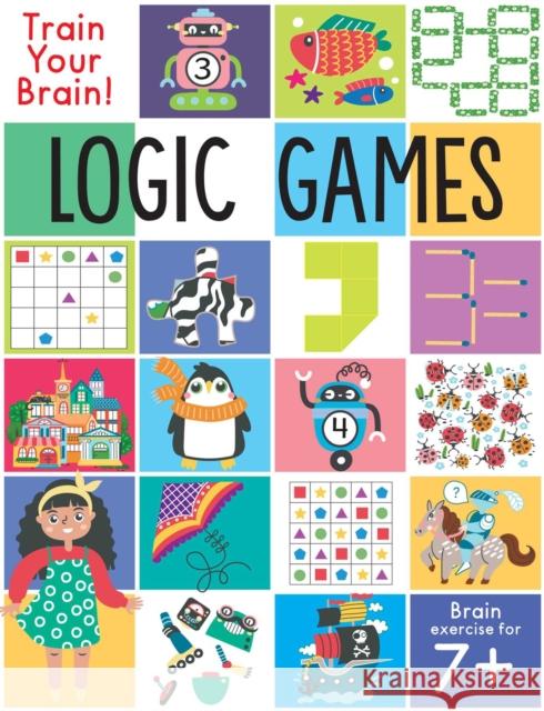 Train Your Brain: Logic Games Insight Kids 9781647224219 Iseek - książka