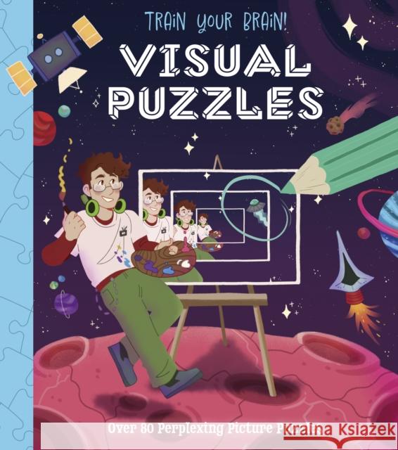 Train Your Brain! Visual Puzzles: Over 80 Perplexing Picture Puzzles Lisa Regan 9781398823518 Arcturus Publishing Ltd - książka