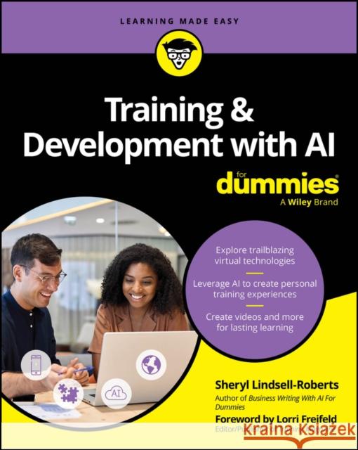Training & Development with AI for Dummies Sheryl Lindsell-Roberts 9781394357659 For Dummies - książka