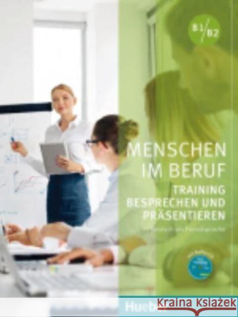 Training Besprechen und Präsentieren, Kursbuch mit Audio-CD Schlüter, Sabine 9783191315870 Hueber - książka