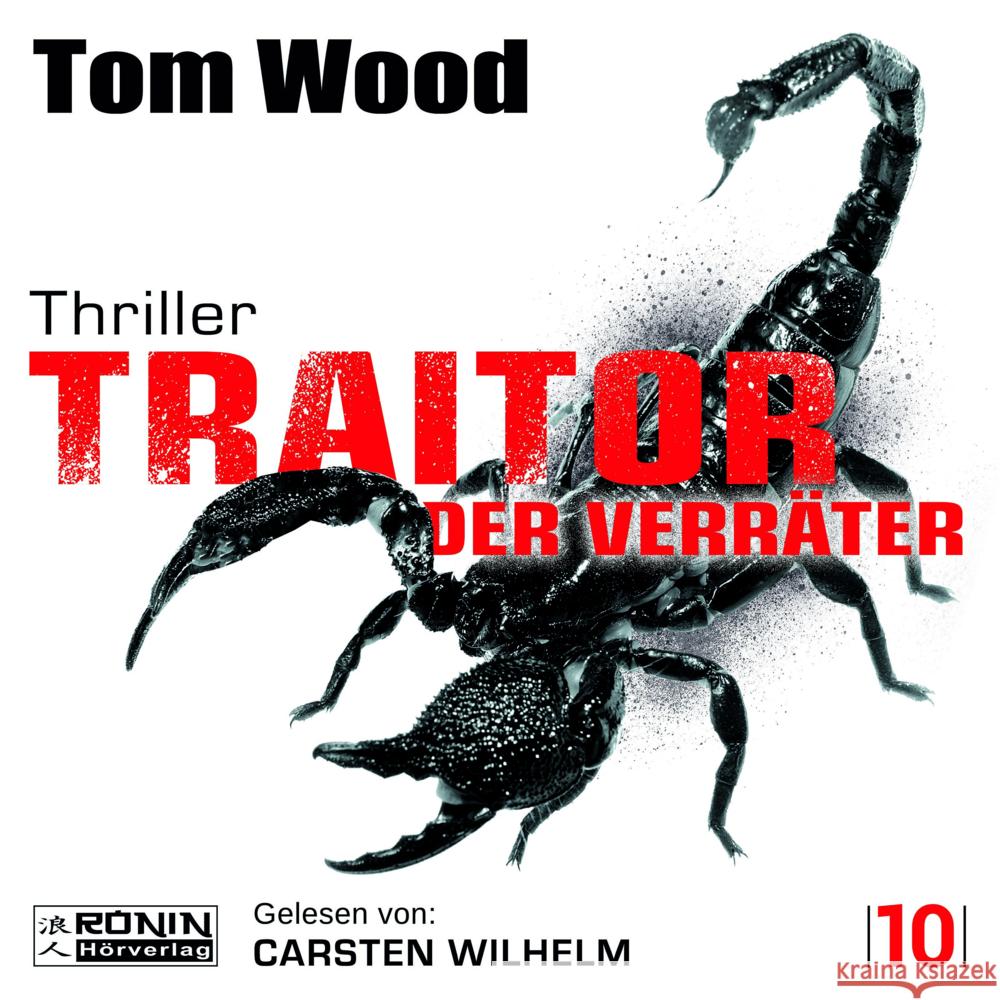 Traitor - Der Verräter Wood, Tom 9783961546862 Ronin Hörverlag - książka