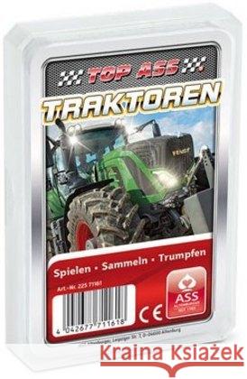 Traktoren, Quartett (Kartenspiel)  4042677711519 ASS Spielkartenfabrik - książka