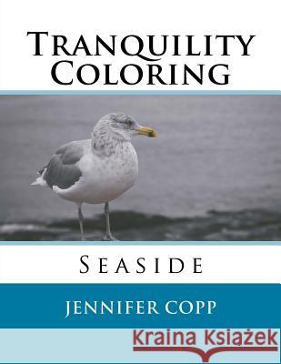 Tranquility Coloring: Seaside Jennifer Copp 9781546497837 Createspace Independent Publishing Platform - książka