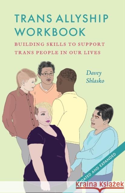 TRANS Allyship Workbook Shlasko Cavey 9780990636915 Think Again Training - książka