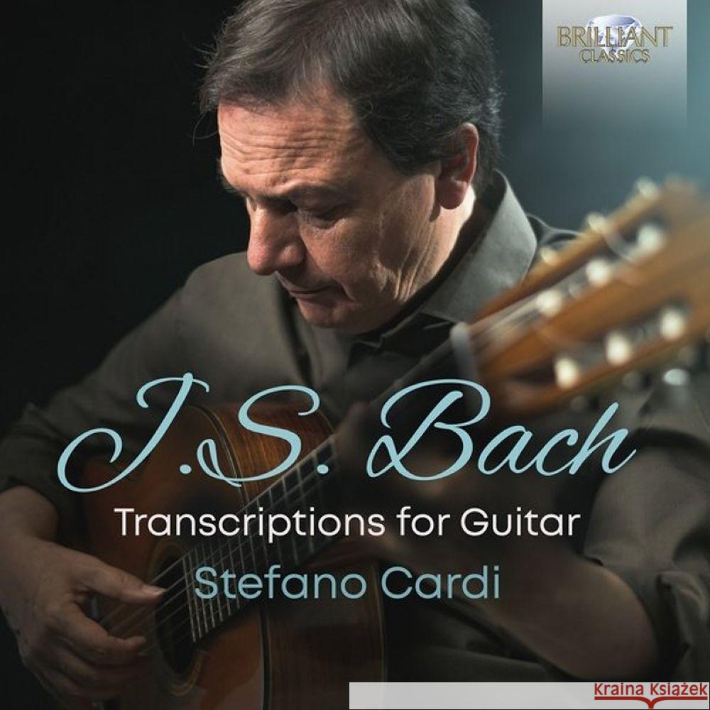 Transcriptions for Guitar, 1 Audio-CD Bach, Johann Sebastian 5028421966878 BRILLIANT - książka