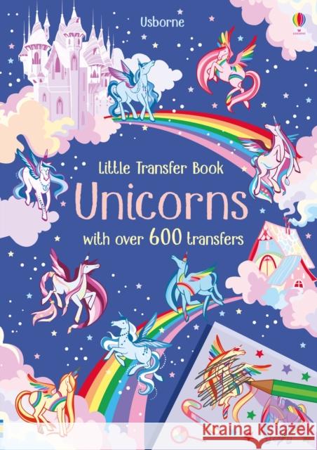 Transfer Activity Book Unicorns Watson, Hannah 9781474950930 Usborne Publishing - książka