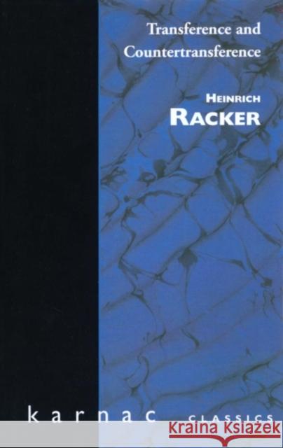 Transference and Countertransference H. Racker 9780950714691 KARNAC BOOKS - książka