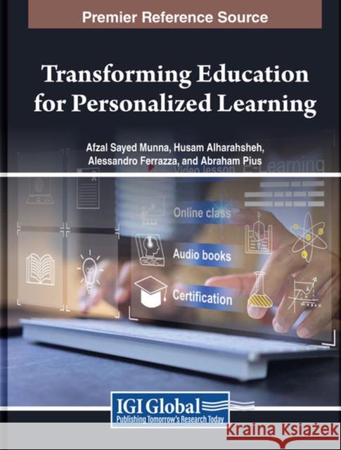 Transforming Education for Personalized Learning  9798369308684 IGI Global - książka