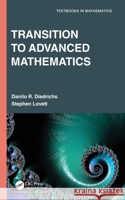 Transition to Advanced Mathematics Danilo R. Diedrichs Stephen Lovett 9780367494445 CRC Press - książka