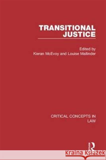 Transitional Justice Kieran McEvoy Louise Mallinder 9780415719919 Routledge - książka