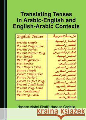 Translating Tenses in Arabic-English and English-Arabic Contexts Hassan Abdel-Shafik Hassan Gadalla 9781443882781 Cambridge Scholars Publishing - książka