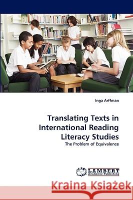 Translating Texts in International Reading Literacy Studies Inga Arffman 9783838319537 LAP Lambert Academic Publishing - książka