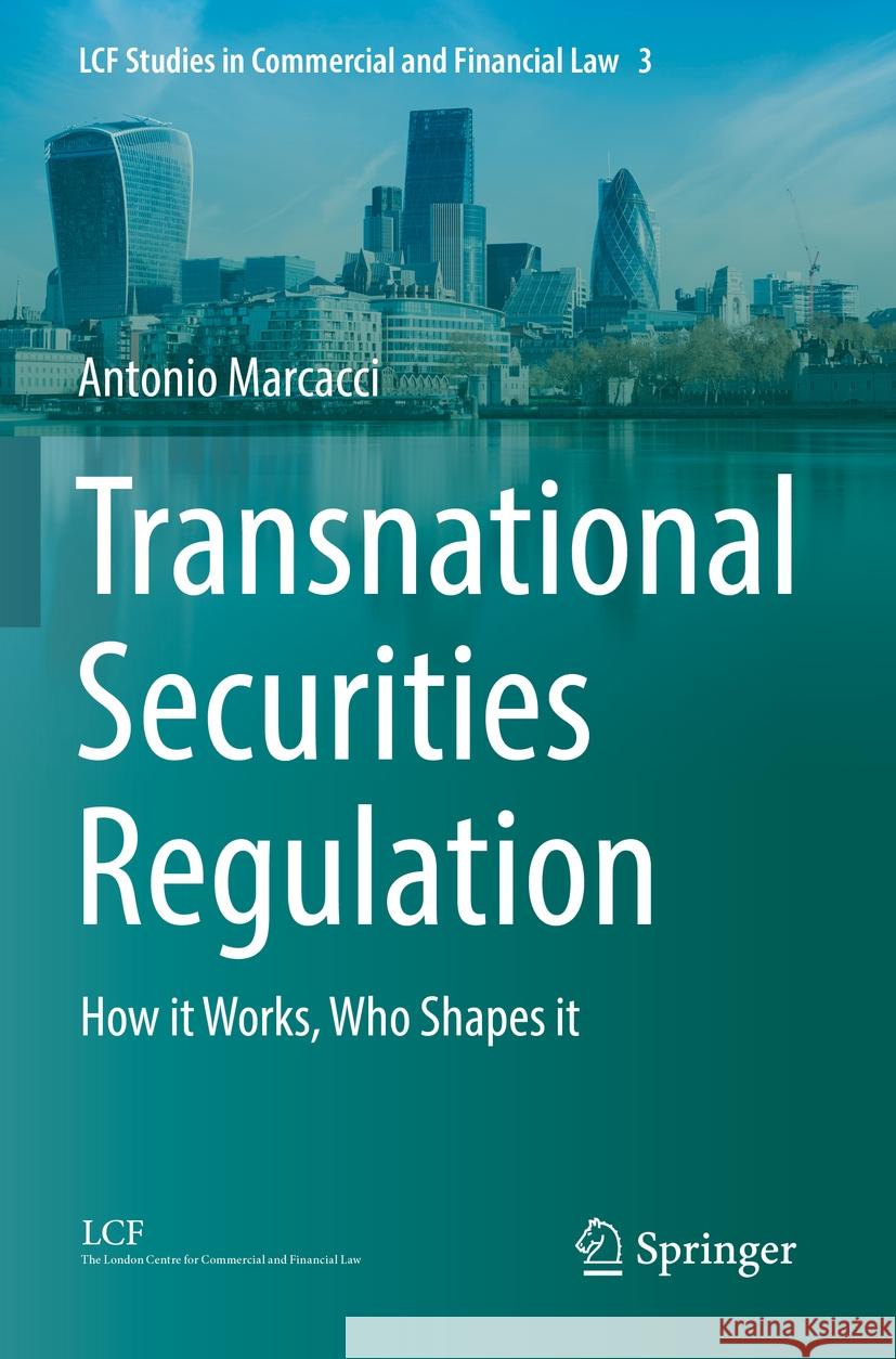 Transnational Securities Regulation Antonio Marcacci 9783031180651 Springer International Publishing - książka