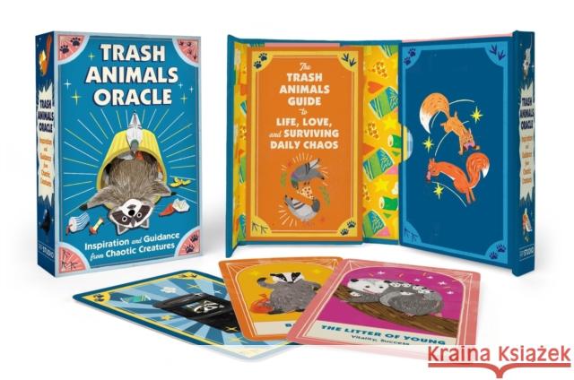 Trash Animals Oracle: Inspiration and Guidance from Chaotic Creatures Alexander Schneider 9780762484324 Running Press,U.S. - książka