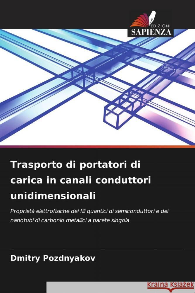 Trasporto di portatori di carica in canali conduttori unidimensionali Pozdnyakov, Dmitry 9786208467333 Edizioni Sapienza - książka