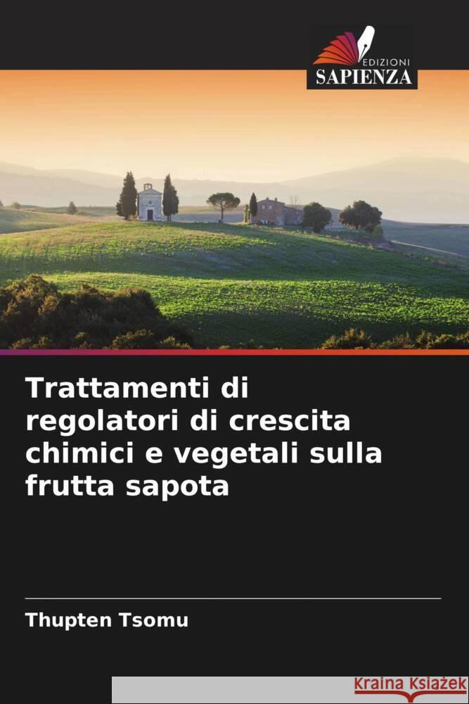 Trattamenti di regolatori di crescita chimici e vegetali sulla frutta sapota Tsomu, Thupten 9786204674155 Edizioni Sapienza - książka