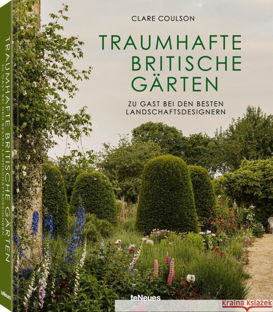 Traumhafte britische Gärten Coulson, Clare 9783961717224 teNeues - książka
