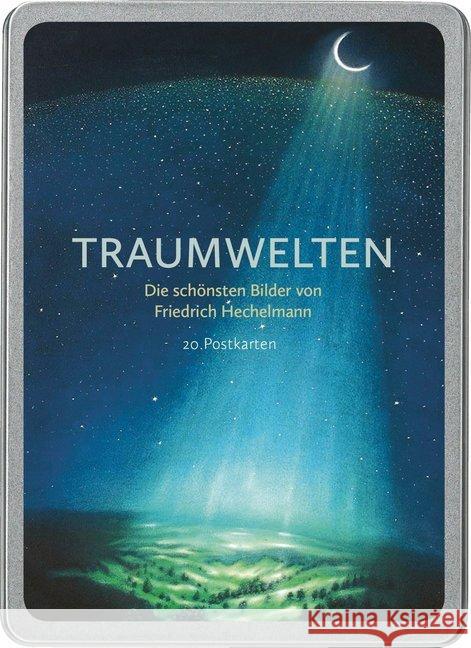 Traumwelten : Die schönsten Bilder von Friedrich Hechelmann. 20 Postkarten Hechelmann, Friedrich 4251517502099 Paper Moon - książka