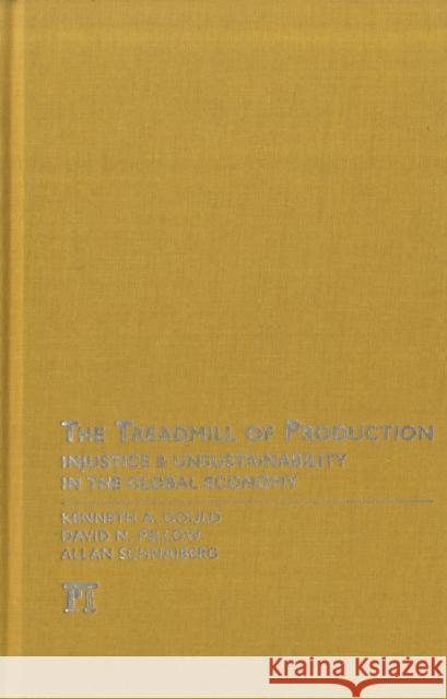 Treadmill of Production: Injustice and Unsustainability in the Global Economy Kenneth A. Gould David N. Pellow Allan Schnaiberg 9781594515064 Paradigm Publishers - książka