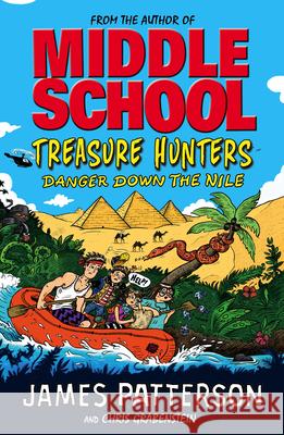 Treasure Hunters: Danger Down the Nile: (Treasure Hunters 2) James Patterson 9780099567653 Cornerstone - książka