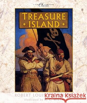 Treasure Island Robert Louis Stevenson N. C. Wyeth Timothy Meis 9780689854682 Atheneum Books - książka