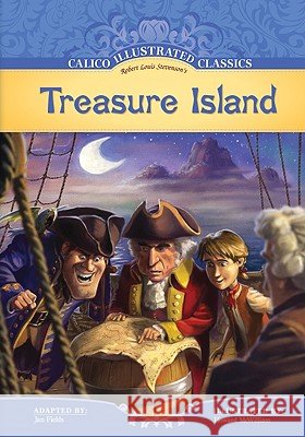 Treasure Island Robert Louis /. Jan Fields Stevenson Stephanie Hedlund Howard McWilliam 9781602707528 Magic Wagon - książka