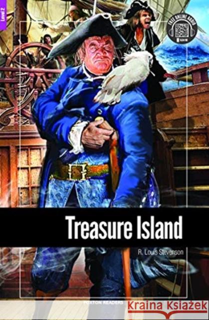 Treasure Island - Foxton Reader Level-2 (600 Headwords A2/B1) with free online AUDIO R. Louis Stevenson 9781911481638 Foxton Books - książka