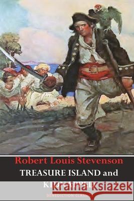 Treasure Island AND Kidnapped (Unabridged and fully illustrated) Robert Louis Stevenson Rhead Louis 9781789431001 Benediction Classics - książka