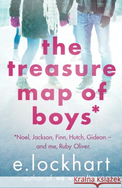 Treasure Map Of Boys E Lockhart 9781471406003 Hot Key Books - książka