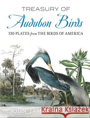 Treasury of Audubon Birds: 130 Plates from the Birds of America John James Audubon Alan Weissman 9780486841793 Dover Publications - książka