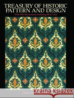 Treasury of Historic Pattern and Design J. Engelhorn 9780486262741 Dover Publications - książka