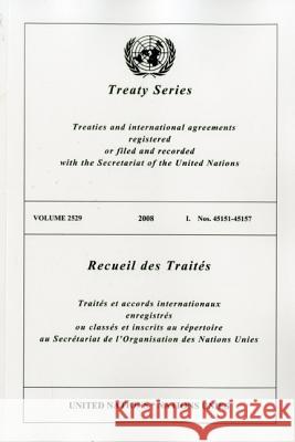 Treaty Series 2529 I: Nos. 45151-45157 United Nations 9789219004832 United Nations - książka