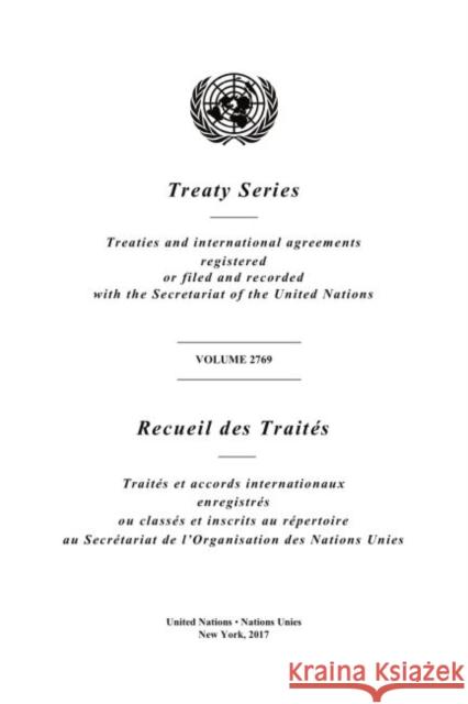 Treaty Series 2769 United Nations Publications 9789219008618 United Nations - książka