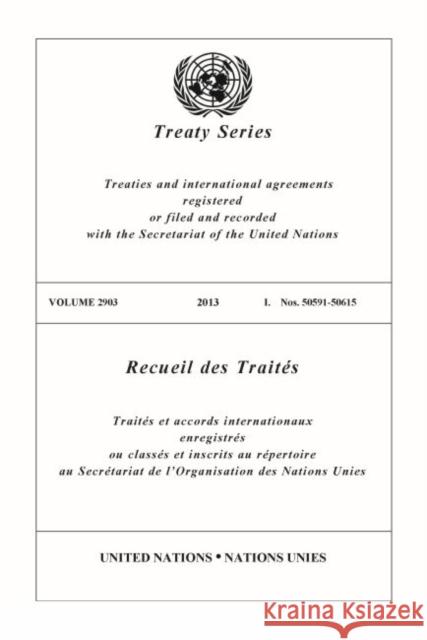 Treaty Series 2903 United Nations Publications 9789219008984 United Nations - książka