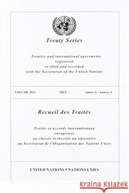 Treaty Series 2913 United Nations Publications 9789219009080 United Nations - książka